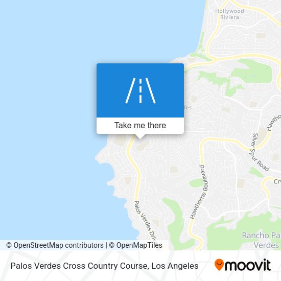 Mapa de Palos Verdes Cross Country Course