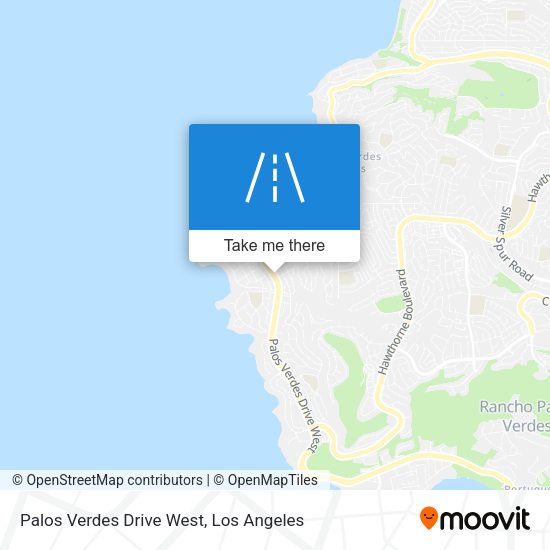 Mapa de Palos Verdes Drive West