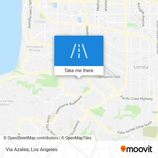 Via Azalea map