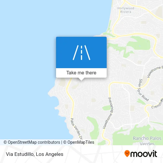 Via Estudillo map