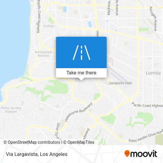 Mapa de Via Largavista