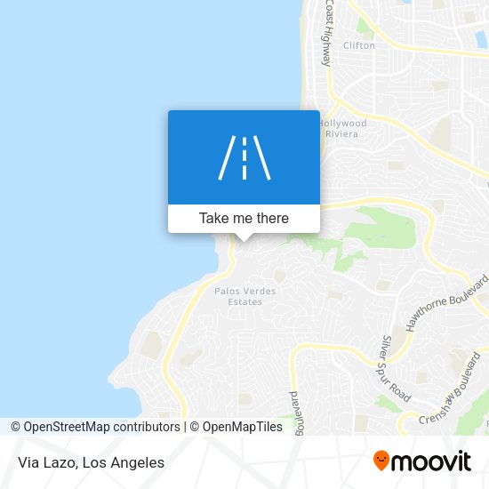 Mapa de Via Lazo