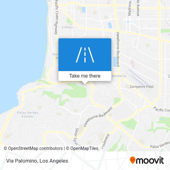 Mapa de Via Palomino