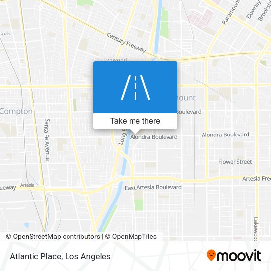 Mapa de Atlantic Place