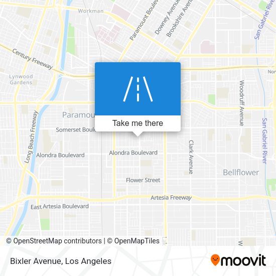 Mapa de Bixler Avenue