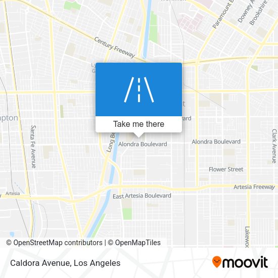 Mapa de Caldora Avenue