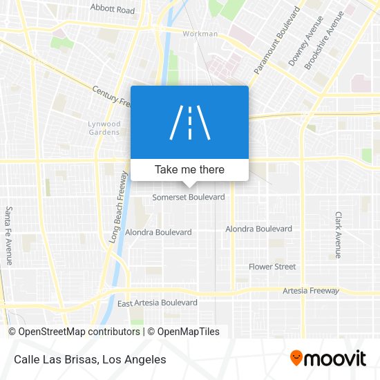 Calle Las Brisas map