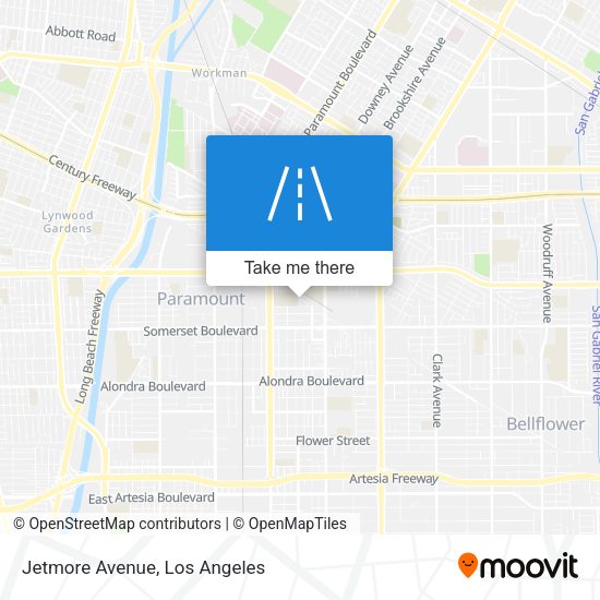 Jetmore Avenue map