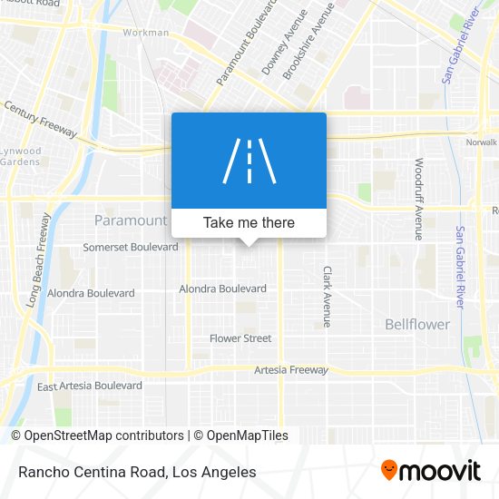 Mapa de Rancho Centina Road