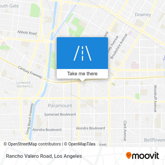 Mapa de Rancho Valero Road