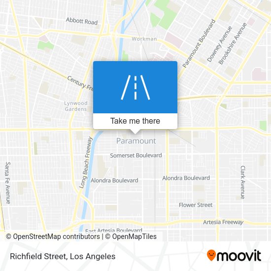 Mapa de Richfield Street