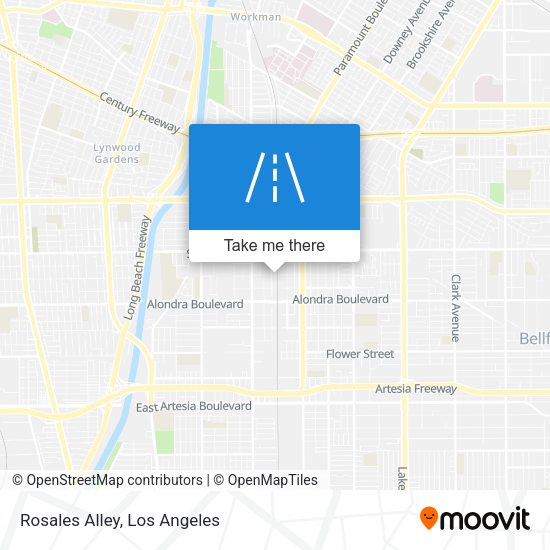 Mapa de Rosales Alley