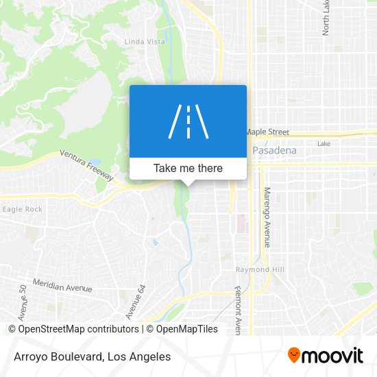 Mapa de Arroyo Boulevard