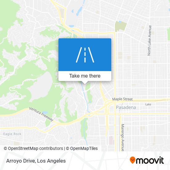 Arroyo Drive map