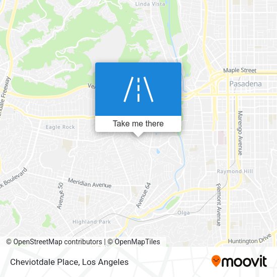 Cheviotdale Place map