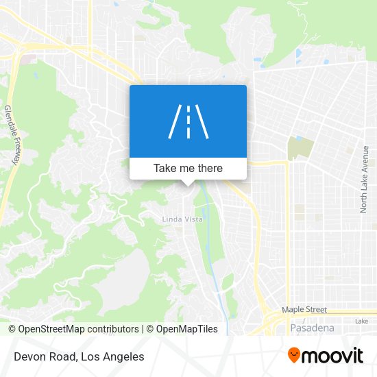 Mapa de Devon Road