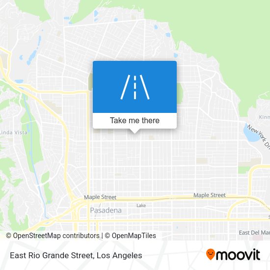 Mapa de East Rio Grande Street