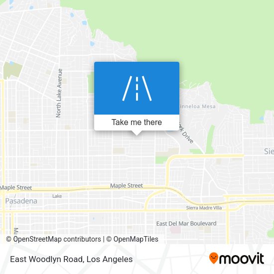 East Woodlyn Road map
