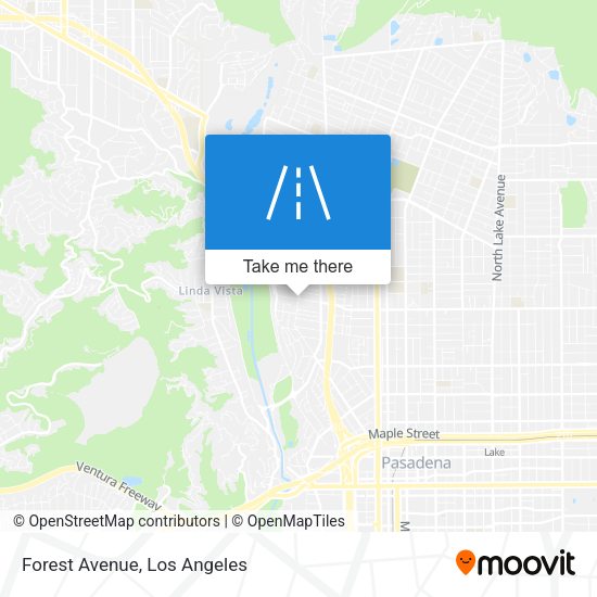 Mapa de Forest Avenue