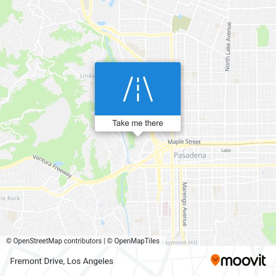 Mapa de Fremont Drive