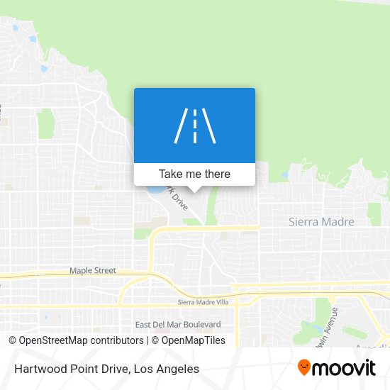 Hartwood Point Drive map