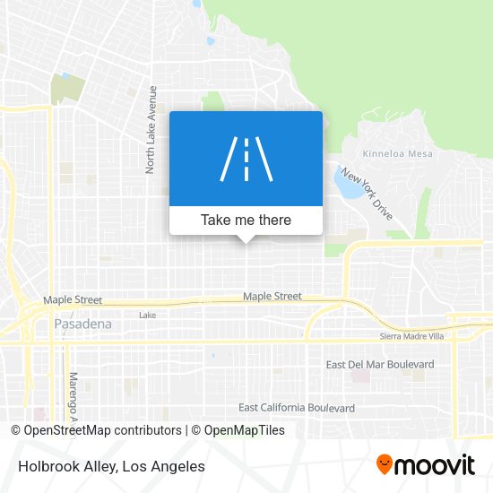 Mapa de Holbrook Alley