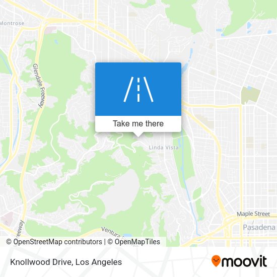 Knollwood Drive map