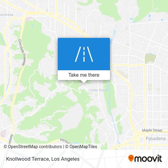 Knollwood Terrace map