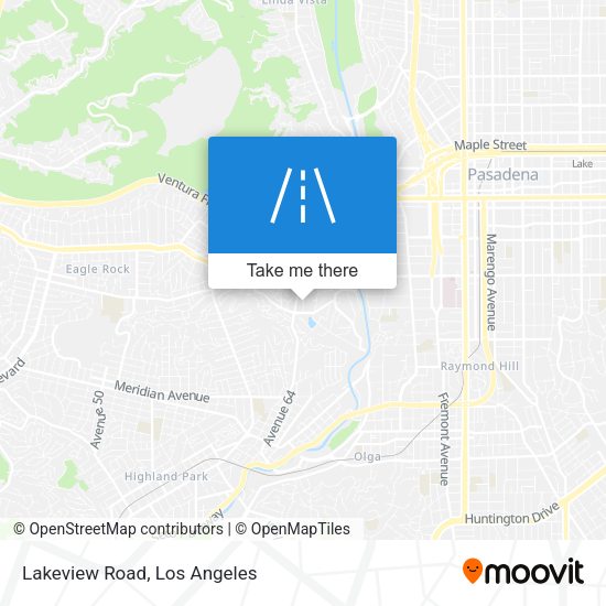 Mapa de Lakeview Road