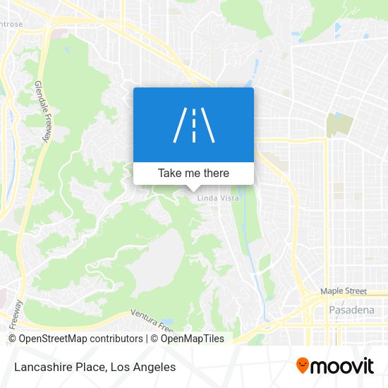 Lancashire Place map