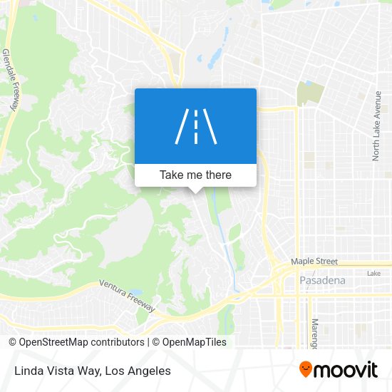 Mapa de Linda Vista Way