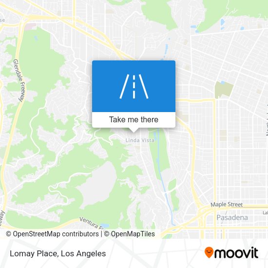 Mapa de Lomay Place