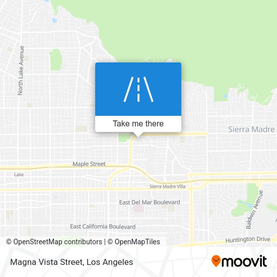 Magna Vista Street map