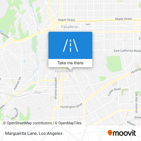 Mapa de Marguerita Lane