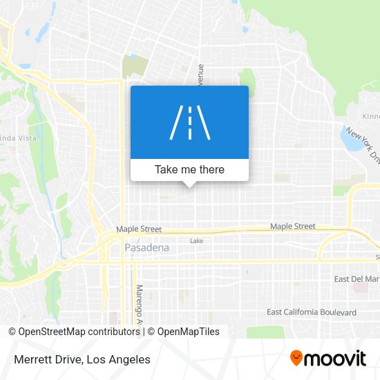 Merrett Drive map