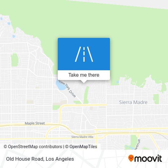 Mapa de Old House Road