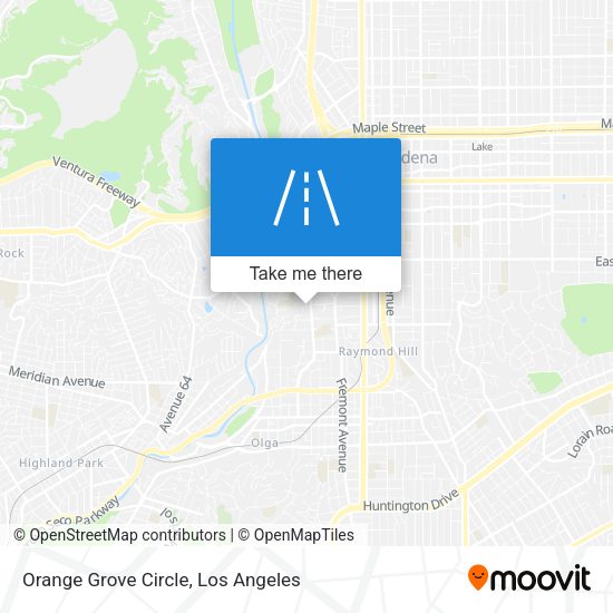 Mapa de Orange Grove Circle