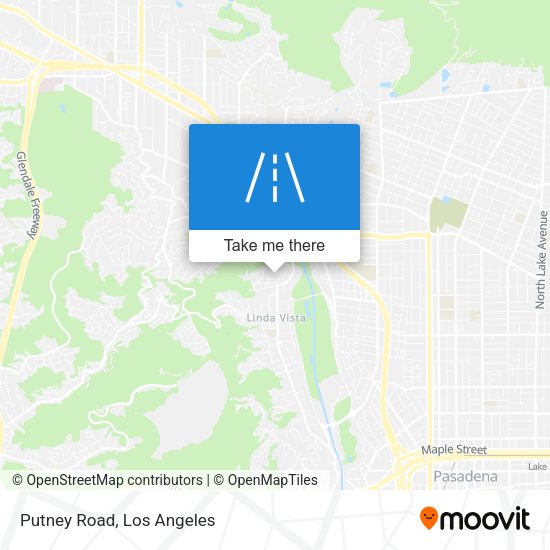 Mapa de Putney Road