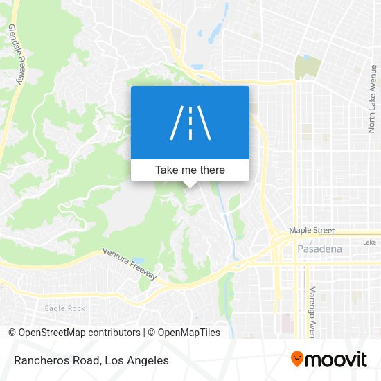 Mapa de Rancheros Road