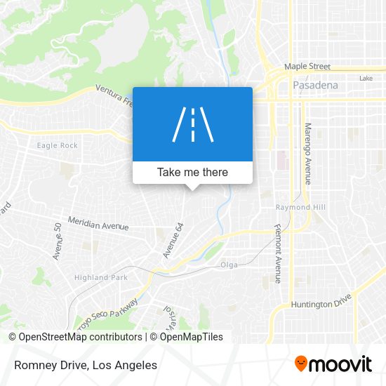 Mapa de Romney Drive