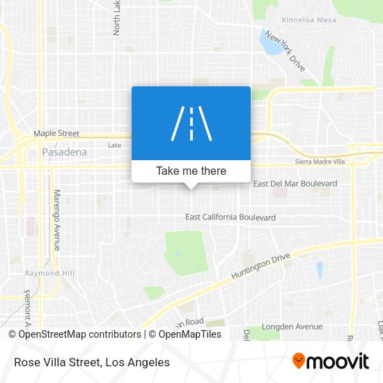 Mapa de Rose Villa Street