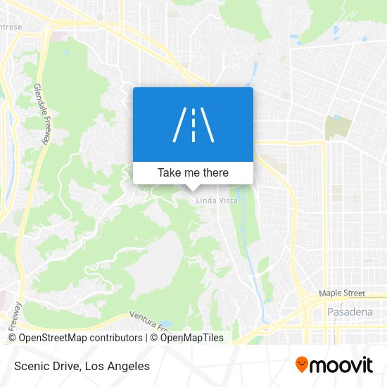 Mapa de Scenic Drive