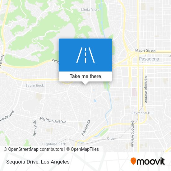 Sequoia Drive map