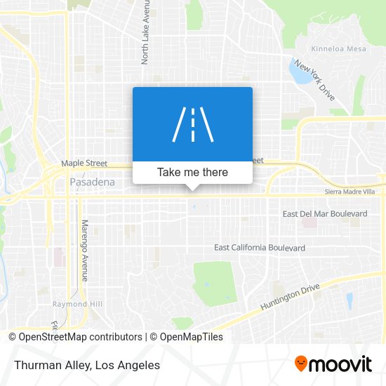 Mapa de Thurman Alley