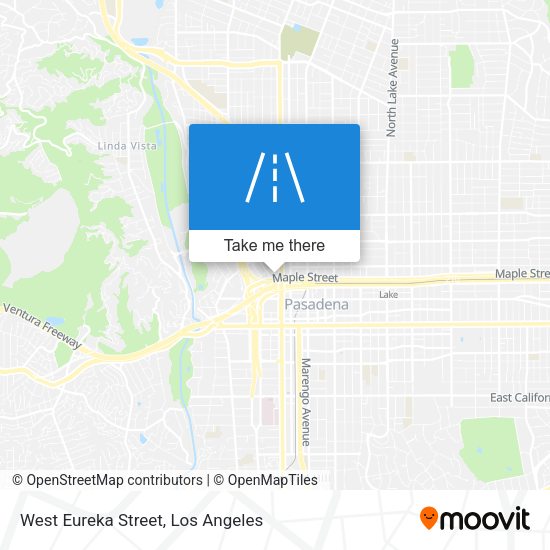 West Eureka Street map