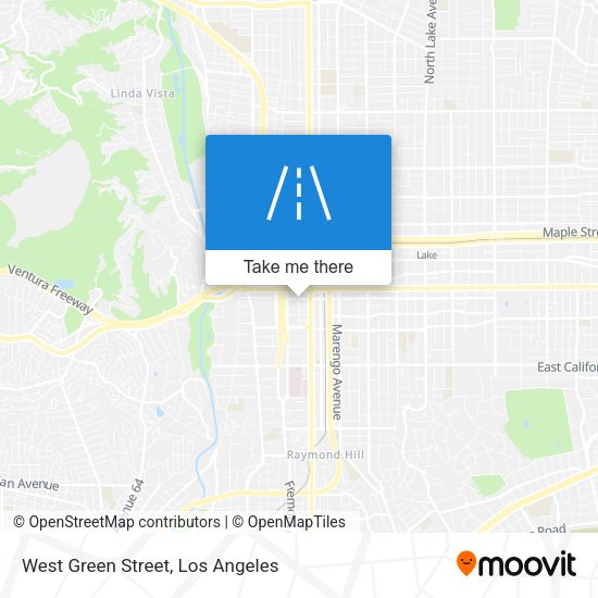 Mapa de West Green Street