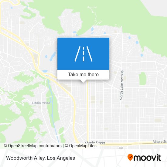 Mapa de Woodworth Alley