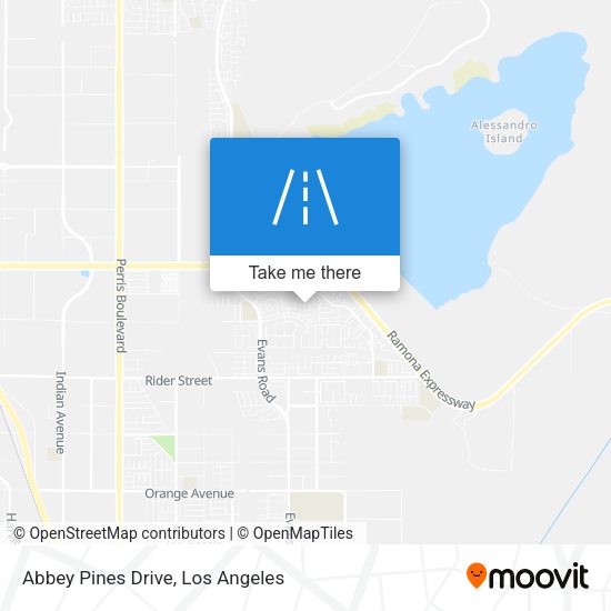 Mapa de Abbey Pines Drive