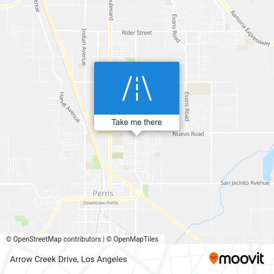 Mapa de Arrow Creek Drive