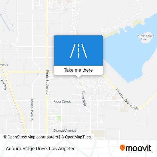 Auburn Ridge Drive map